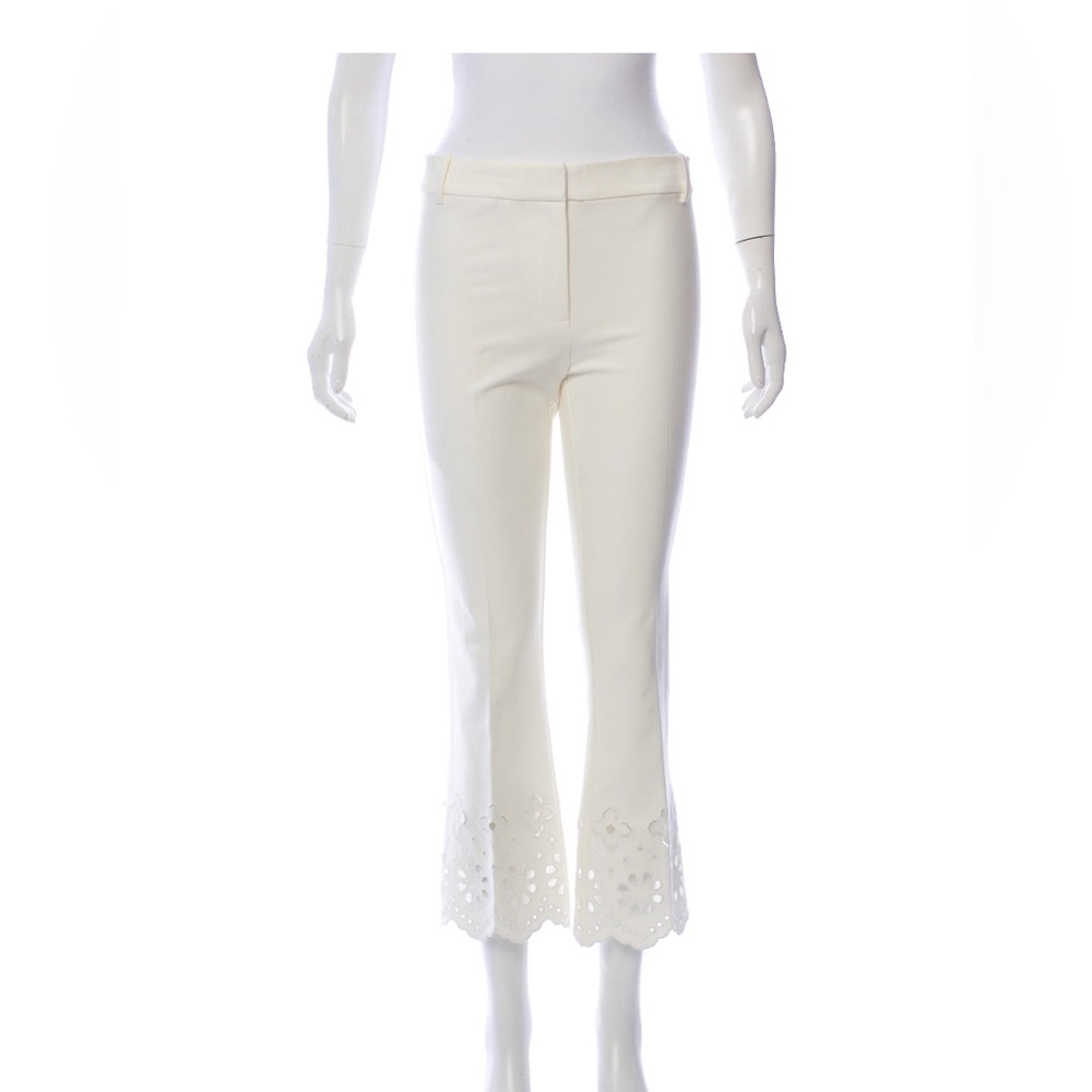 Ivory Derek Lam 10 Crosby cropped pants, Size 4